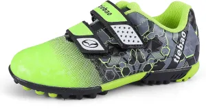 Kids TF Soccer Cleats Indoor Toddler Turf Soccer Shoes Little Boys Girls