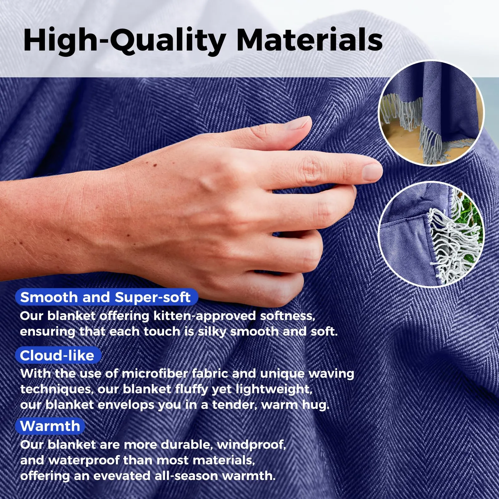KingCamp Multi-Purpose Waterproof Beach & Camping Blanket