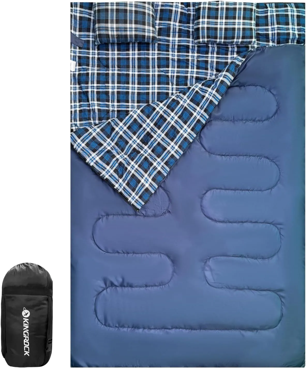 KINGROCK Sleeping Bags for Adults Backpacking Lightweight Waterproof- Cold Weather Sleeping Bag
