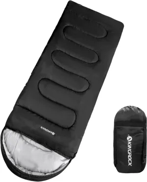 KINGROCK Sleeping Bags for Adults Backpacking Lightweight Waterproof- Cold Weather Sleeping Bag