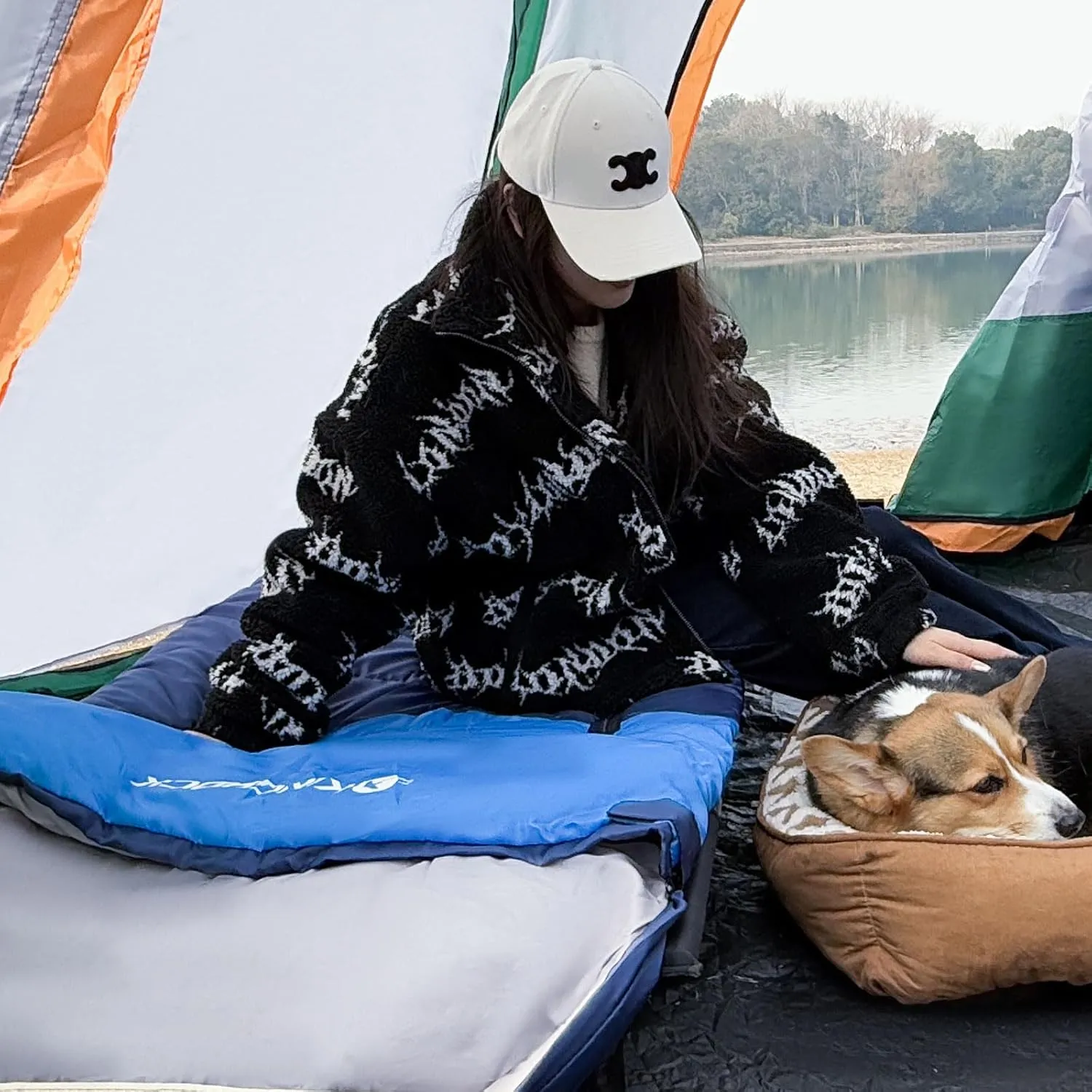 KINGROCK Sleeping Bags for Adults Backpacking Lightweight Waterproof- Cold Weather Sleeping Bag