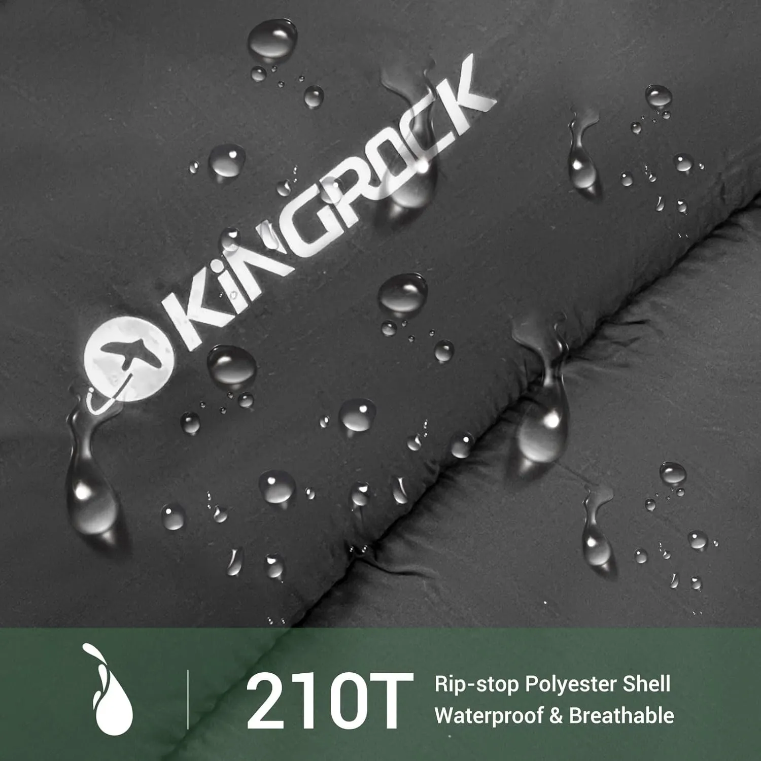 KINGROCK Sleeping Bags for Adults Backpacking Lightweight Waterproof- Cold Weather Sleeping Bag
