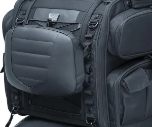 Kuryakyn 5299 Motorcycle Travel Luggage Accessory: Removable Seat Backrest Pad, Multi-Fit for Sissy Bars and XKursion/Momentum Bags, Black