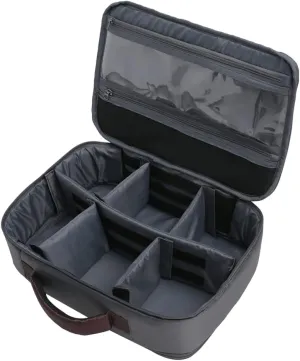 Kylebooker Fishing Reel and Gear Case Portable Tackle Organizer Storage Bag for Spinning Baitcasting Fly Reels