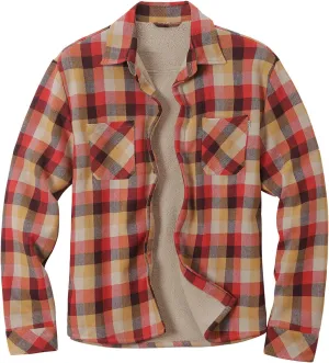 LCMTWX Fleece Plaid Flannel Jacket Pocket Hooded Padded Loose Shirt Top Jacket Coats Shirt Plaid Cotton Hoodies Men Plus
