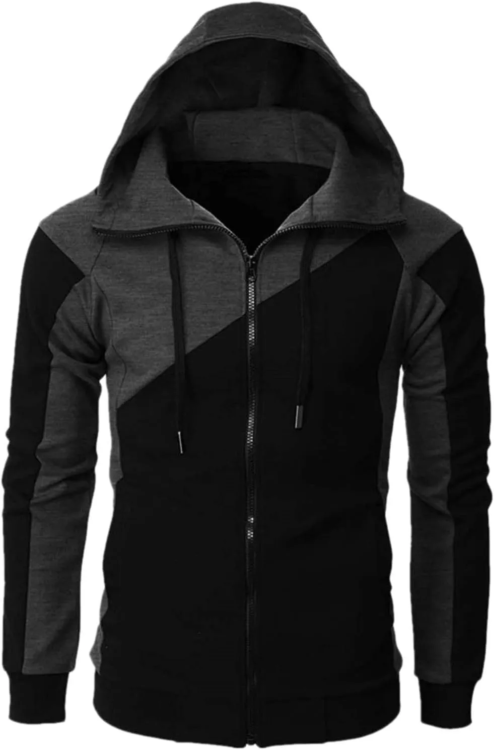 LCMTWX Mens Hoodies Pullover Casual Loose Solid Hooded Sweater Top Graphic Solid Color Sweatshirt Solid Color