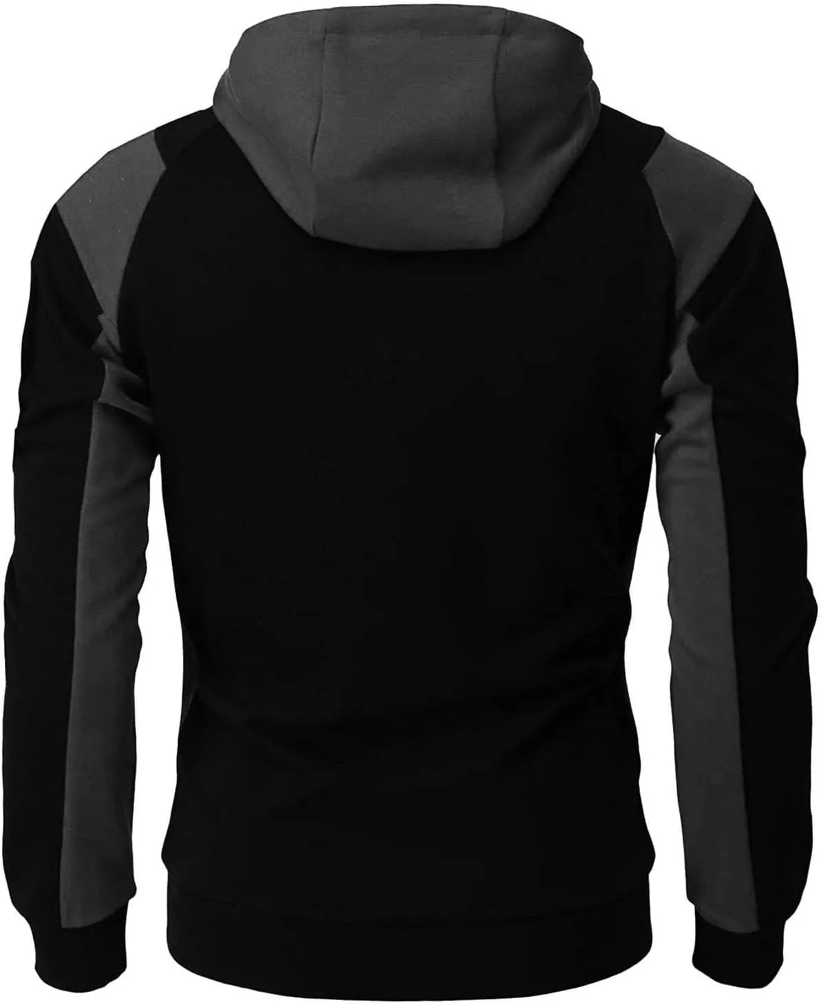 LCMTWX Mens Hoodies Pullover Casual Loose Solid Hooded Sweater Top Graphic Solid Color Sweatshirt Solid Color