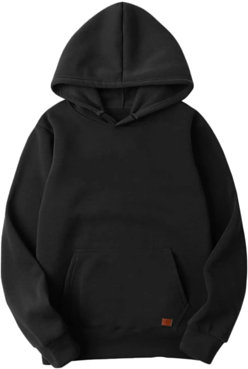 LCMTWX Mens Hoodies Pullover Casual Loose Solid Hooded Sweater Top Graphic Solid Color Sweatshirt Solid Color