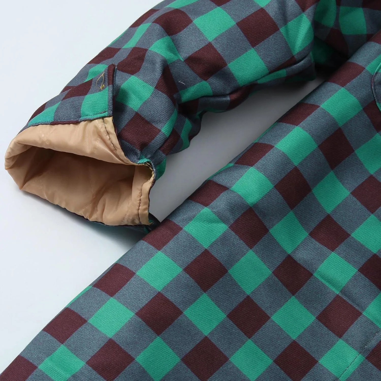 LCMTWX Mens Plaid Flannel Jacket Plaid Print Hooded Zipper Pocket Long Sleeve Shirt Long Sleeve Button Up Fleece Plaid