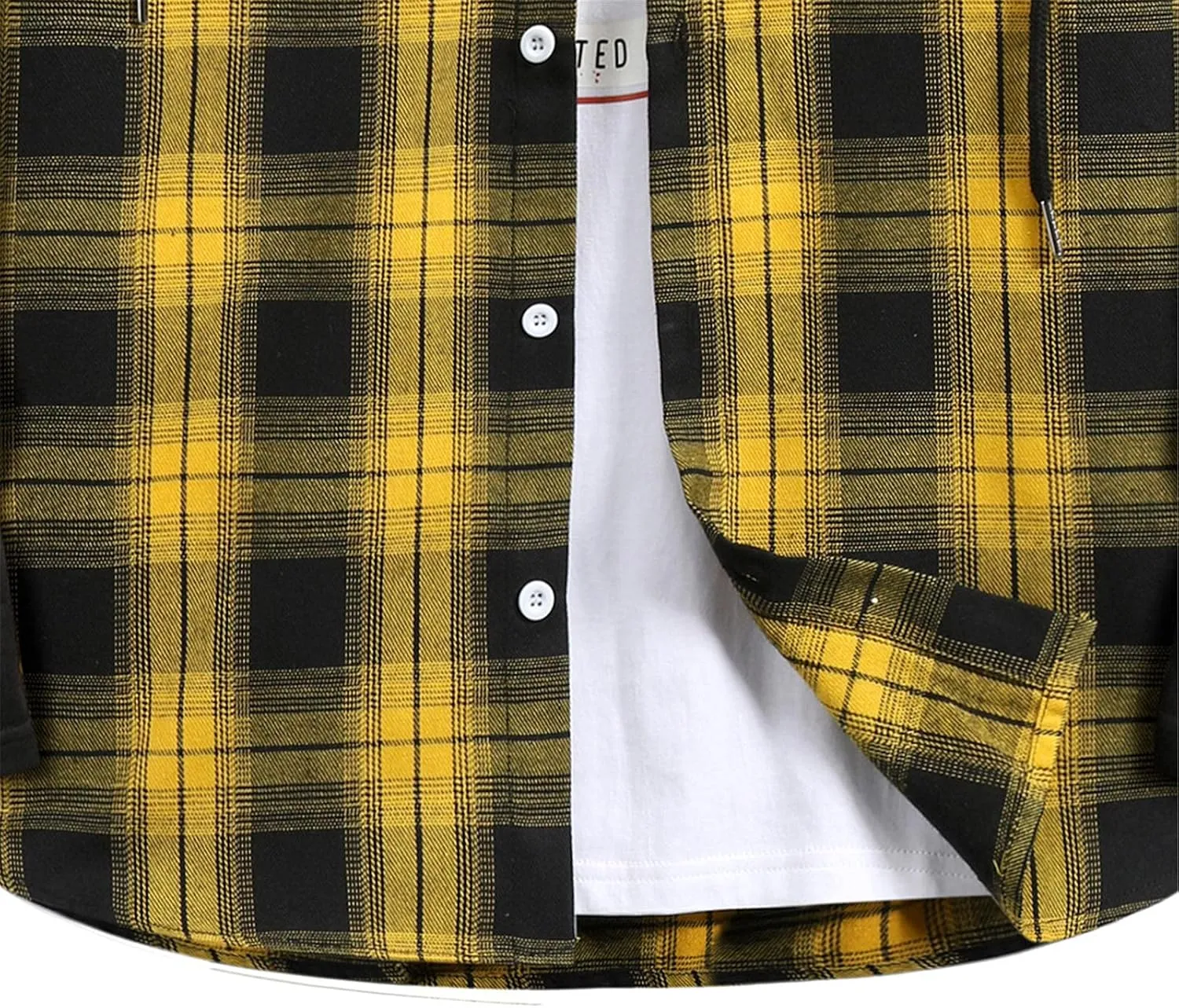 LCMTWX Mens Plaid Jacket Winter Plaid Lapel Pocket Loose Coat Jacket Woolen Coat Top Blouse Fleece Button Down Jackets