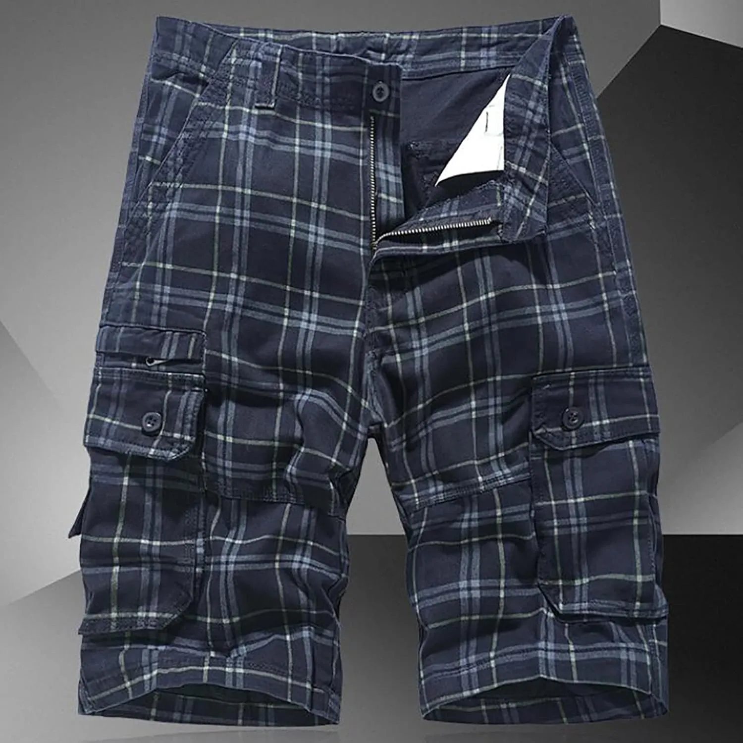 LCMTWX Work Shorts for Men Overalls and Men's Pants Summer Leisure Fashion Men's Pants Hiking Shorts Mens Cargo Shorts 9