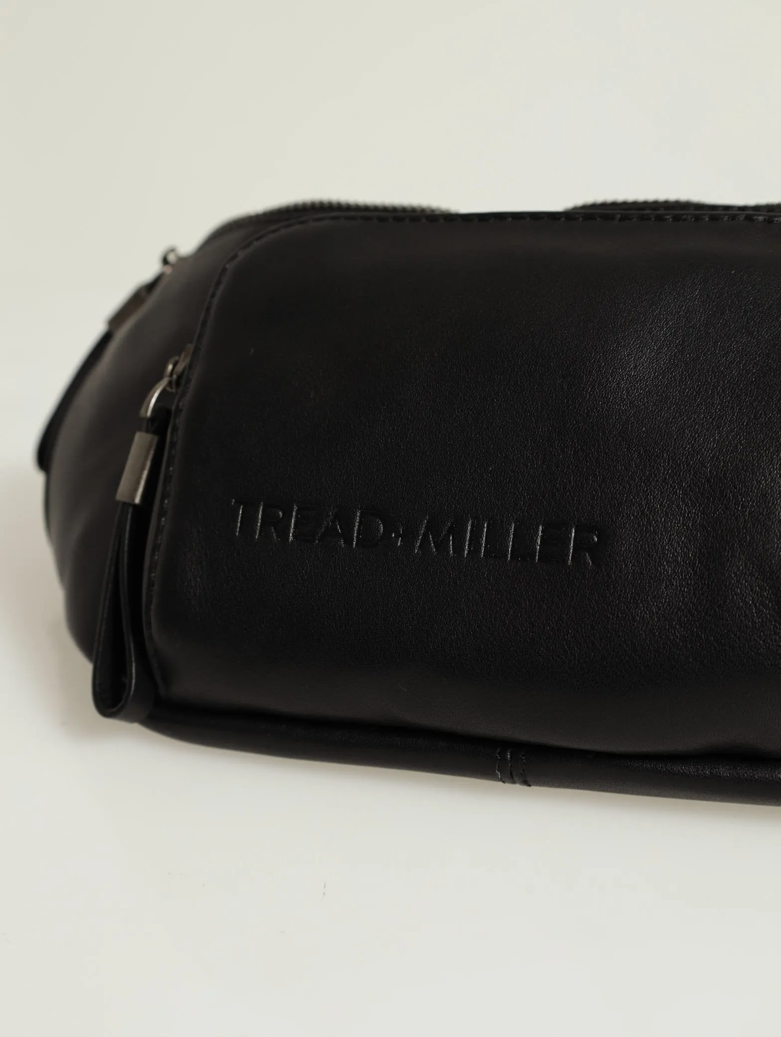 Leather Waist Pack - Black