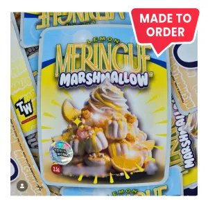 Lemon Meringue Marshmallow 3.5g Mylar Bags Sprinklez Torch World (made-to-order)