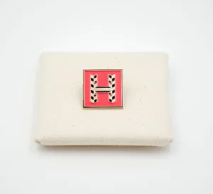 Letter "H" Pin