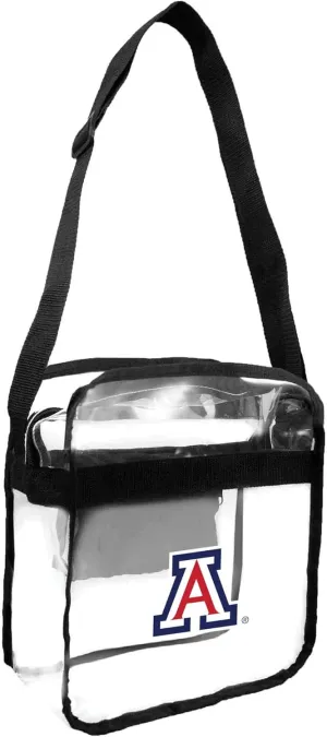 Littlearth Arizona Wildcats NCAA Clear Carryall Crossbody Bag
