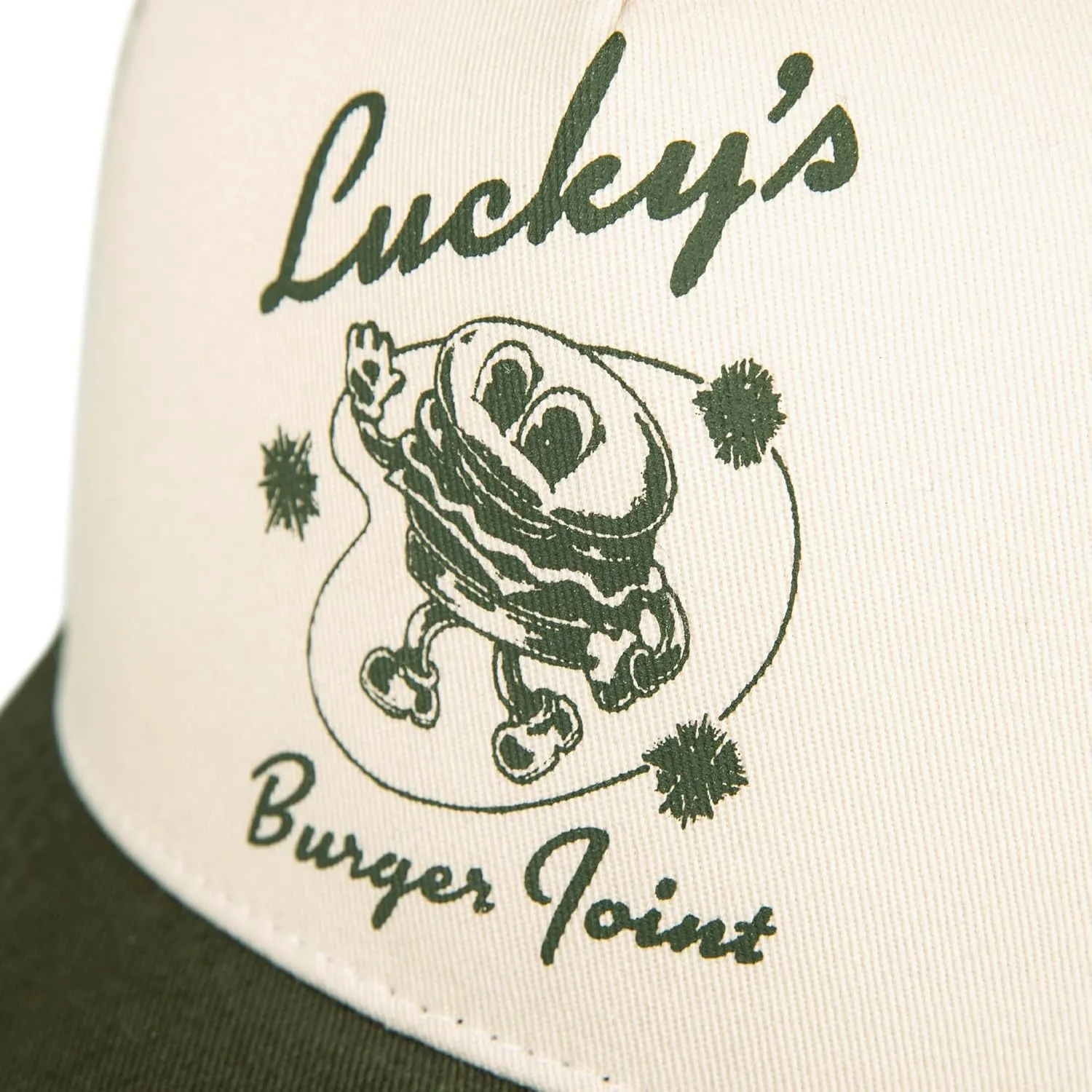 Lucky Brand Trucker Hat | Snapback | Adjustable | Mesh Back | Retro | Baseball Cap | Golf | Fishing | American Heritage