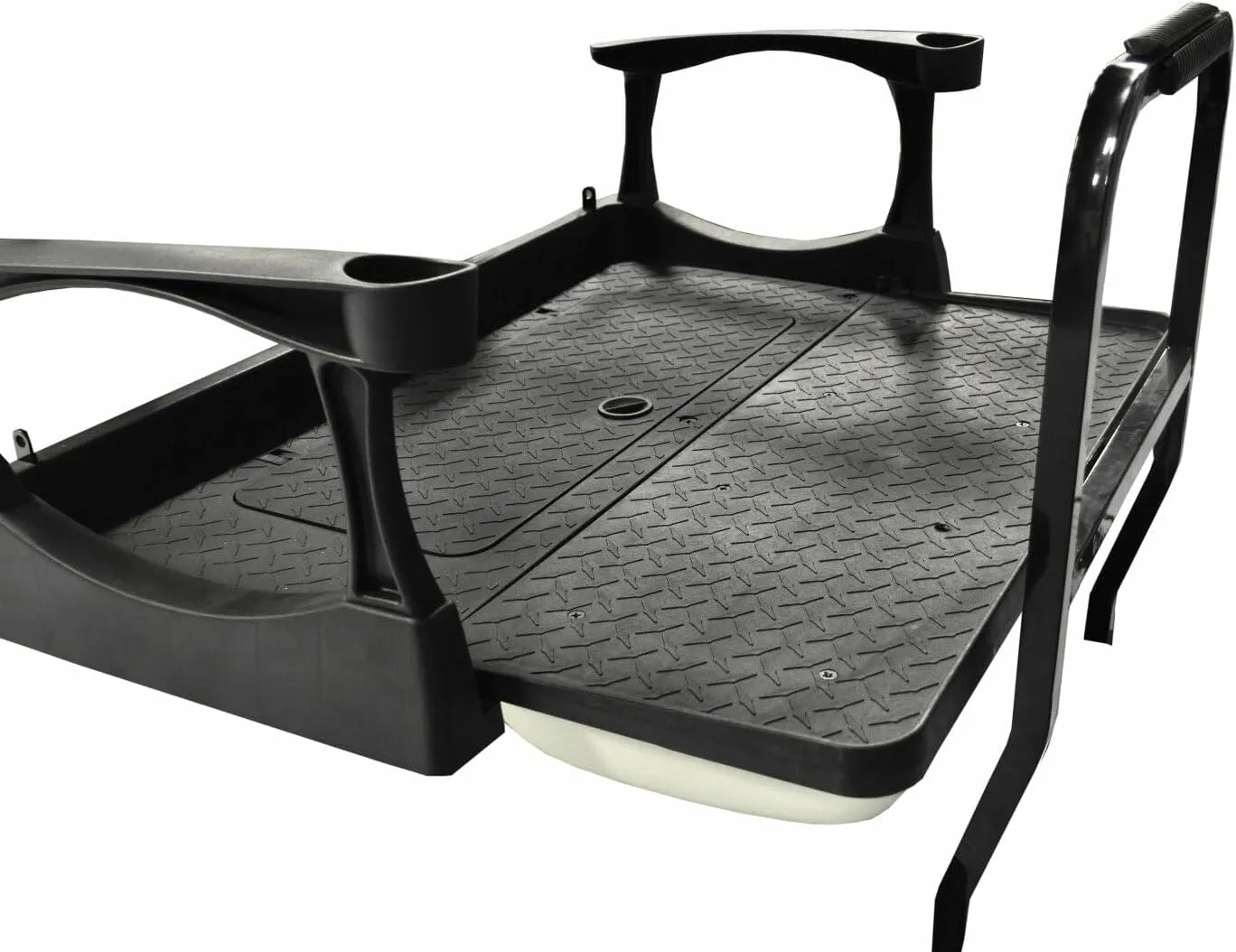 MADJAX Genesis 300 Aluminum Golf Cart Rear Flip Seat Kit Compatible with Yamaha Drive2 | Fits 2017-Up Models