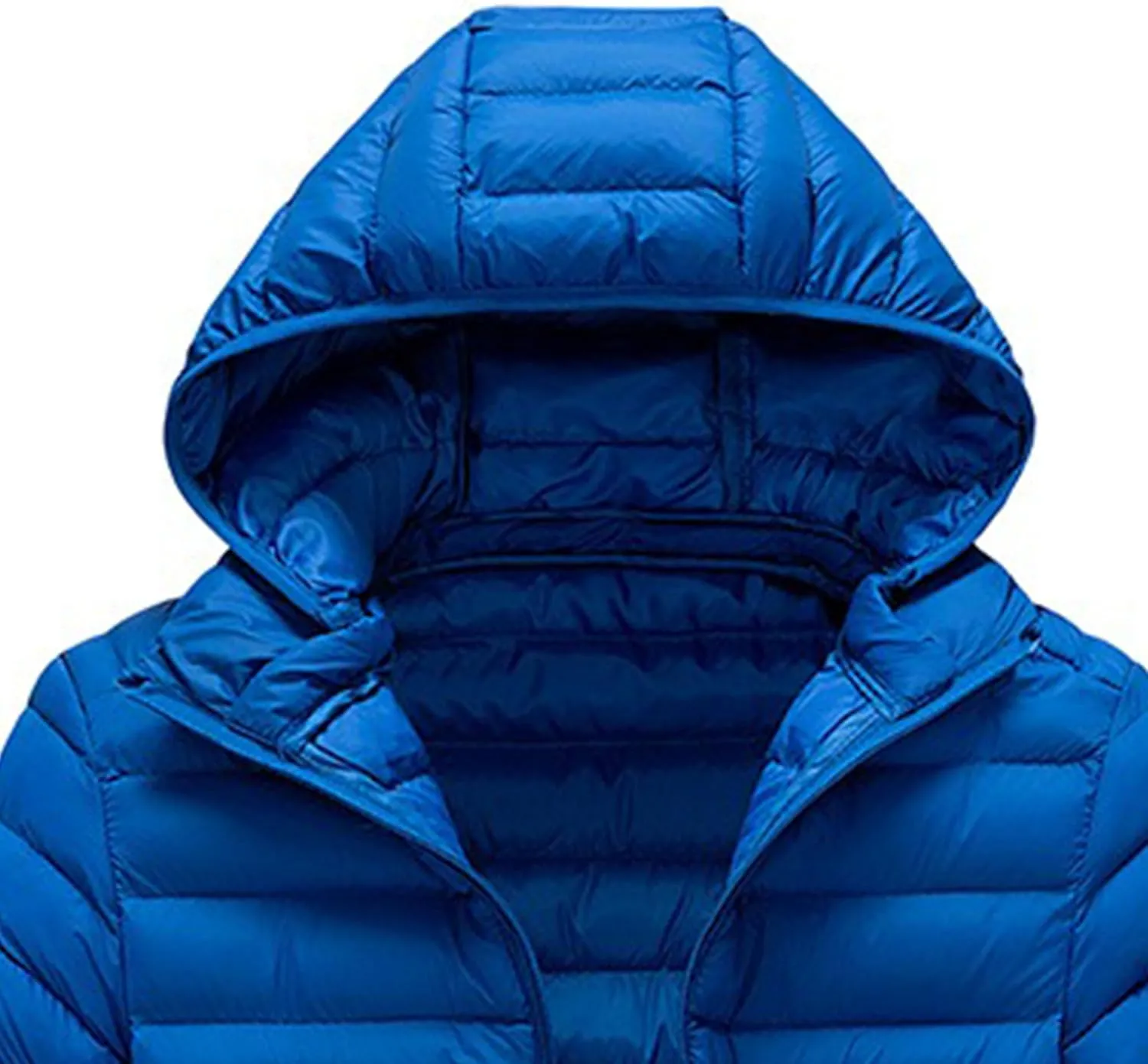 Maiyifu-GJ Men's Hooded Warm Winter Jackets Waterproof Snow Ski Full Zipper Coats Puffer Outwears With Removable Hood