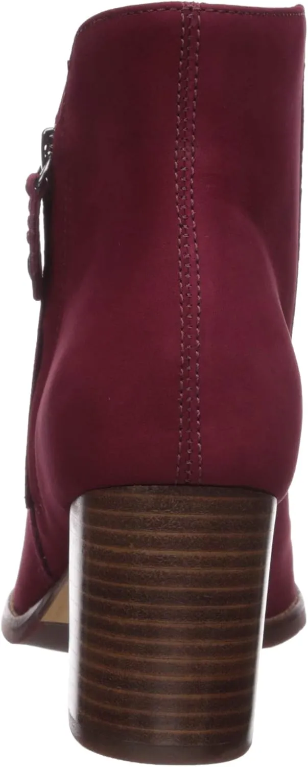 Marc Joseph New York Women's Leather Block Heel Ankle Boot