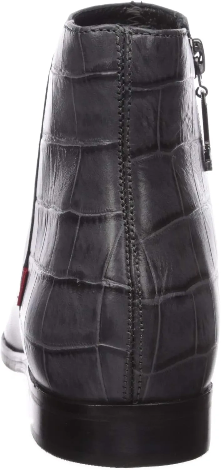Marc Joseph New York Women's Leather Made in Brazil Ankle Zip Up Bootie Boot