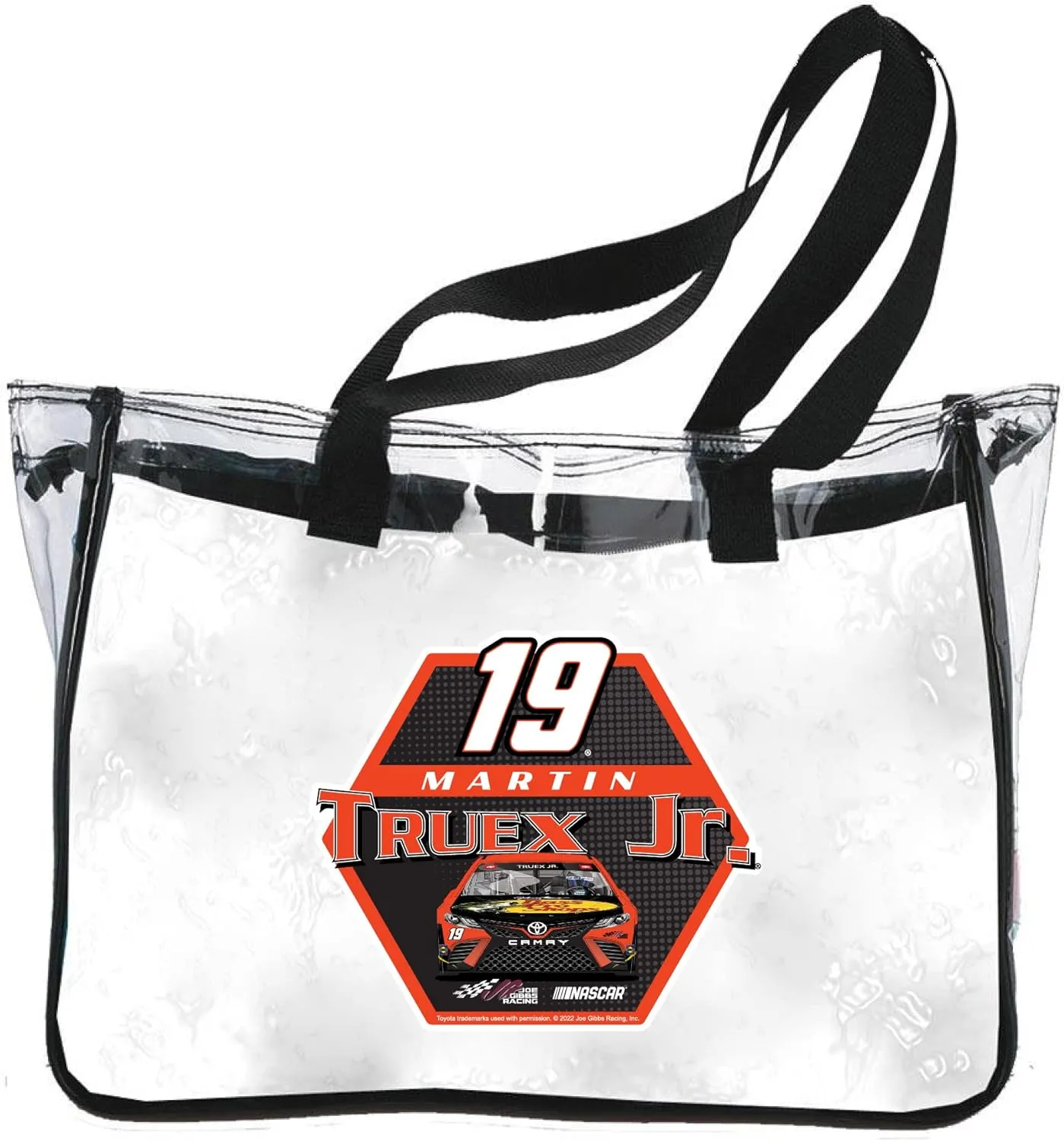 Martin Truex Jr. #19 Nascar Clear Tote Bag New for 2022