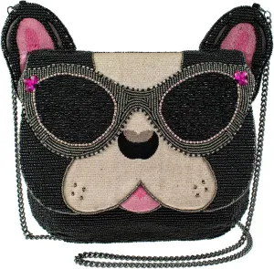 Mary Frances Throw Me A Bone Crossbody Handbag
