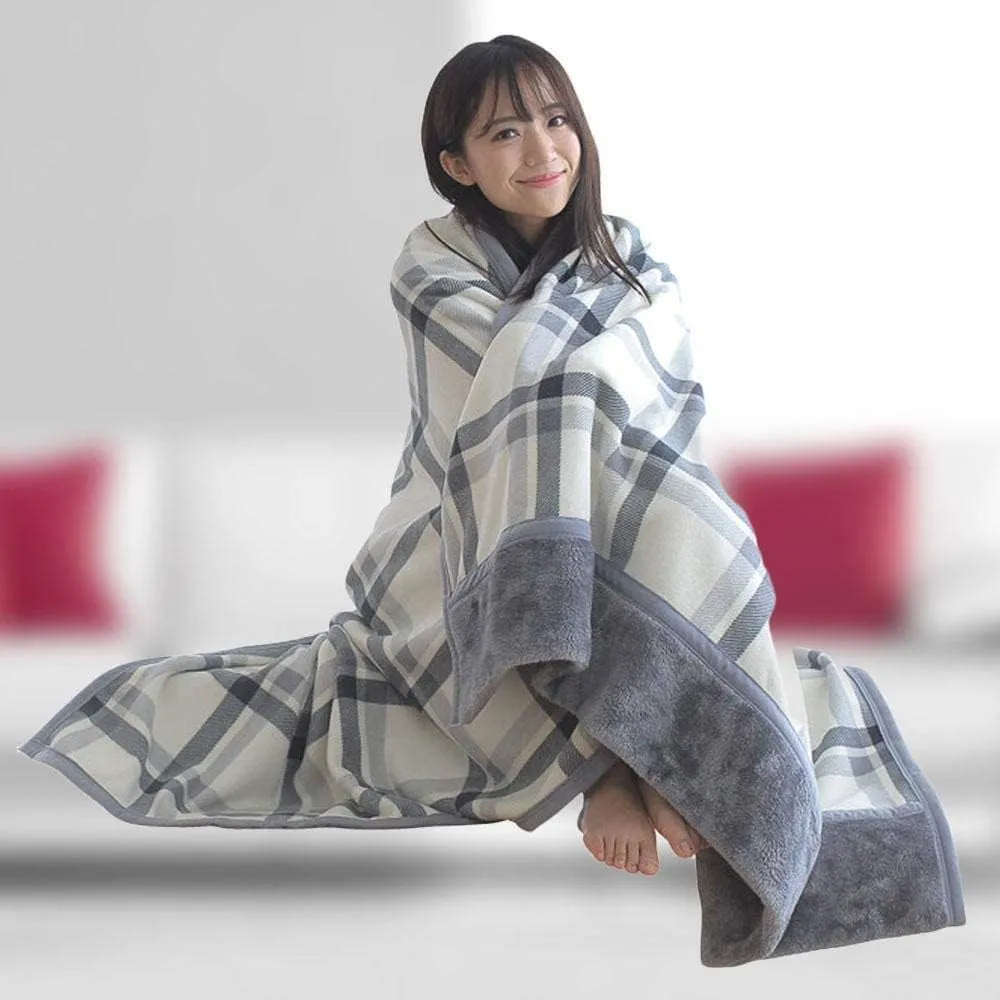 Massage-AED Wheelchair Cozy, Wheelchair Blanket, Plaid Shawl Scarf Multifunction Shawl Shoulder Warm Home Office Bedroom Car Trip Subway Plane for Women Lady Winter Use(C)