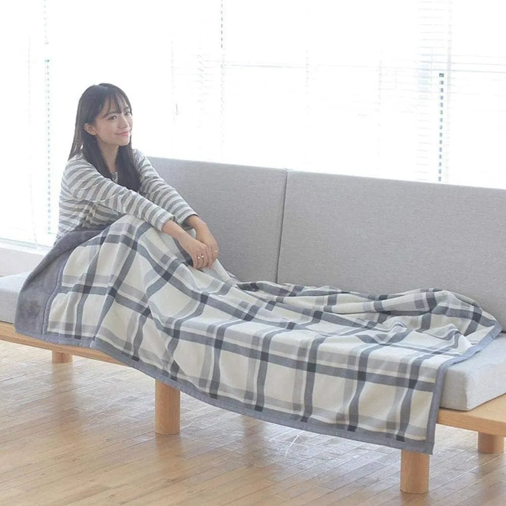 Massage-AED Wheelchair Cozy, Wheelchair Blanket, Plaid Shawl Scarf Multifunction Shawl Shoulder Warm Home Office Bedroom Car Trip Subway Plane for Women Lady Winter Use(C)