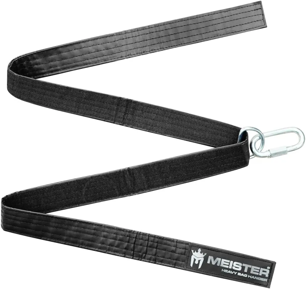 Meister Heavy Bag Hanger Strap Mount for Boxing & MMA Punching Bags - Black
