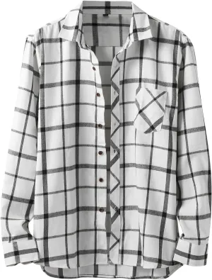 Mens Plaid Jacket Fashionable Square Printing Lightweight Breathable Long Sleeve Lapel Formal Shirt with Hood for