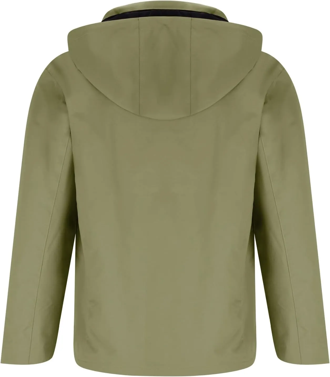 Men's Softshell Military Jacket Fleece Lined Water Repellent Outdoor Reflective Coat with Removable Hood
