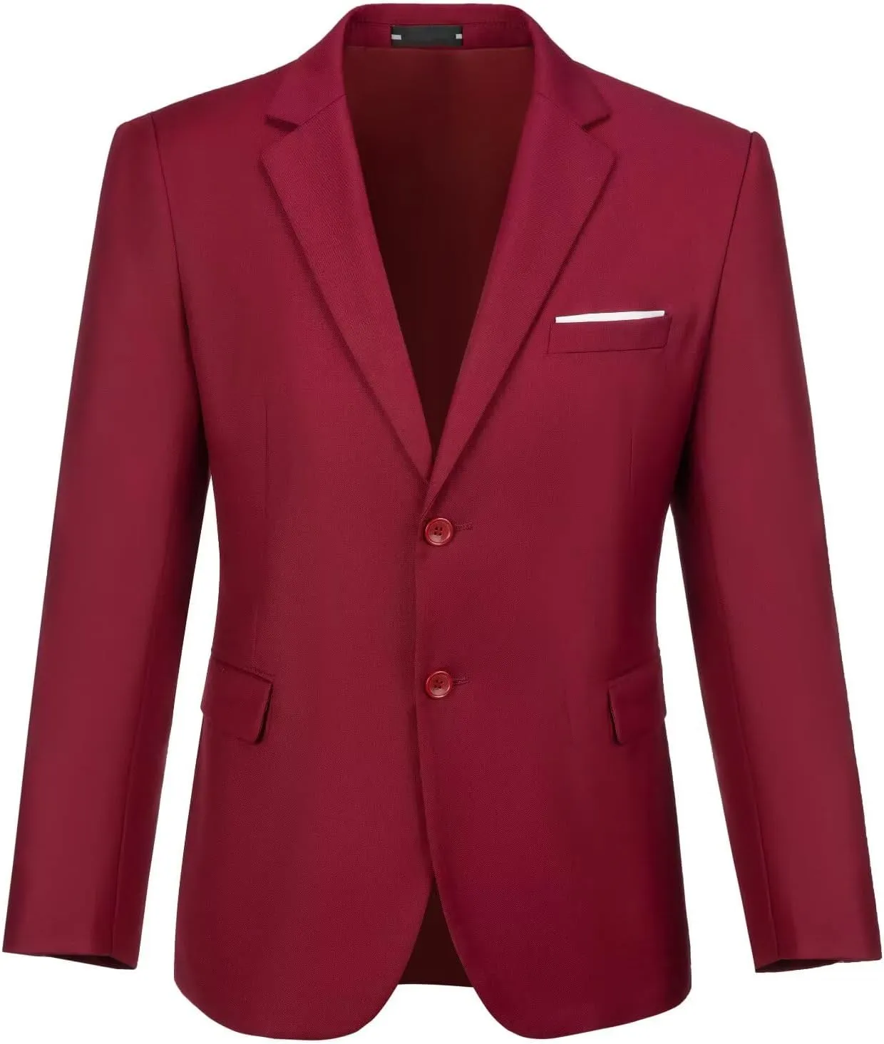 Mens Suit Jackets Casual Two Button Slim Fit Blazers Suit Separates Coat Sport Coats with Pockets for Wedding Prom Party