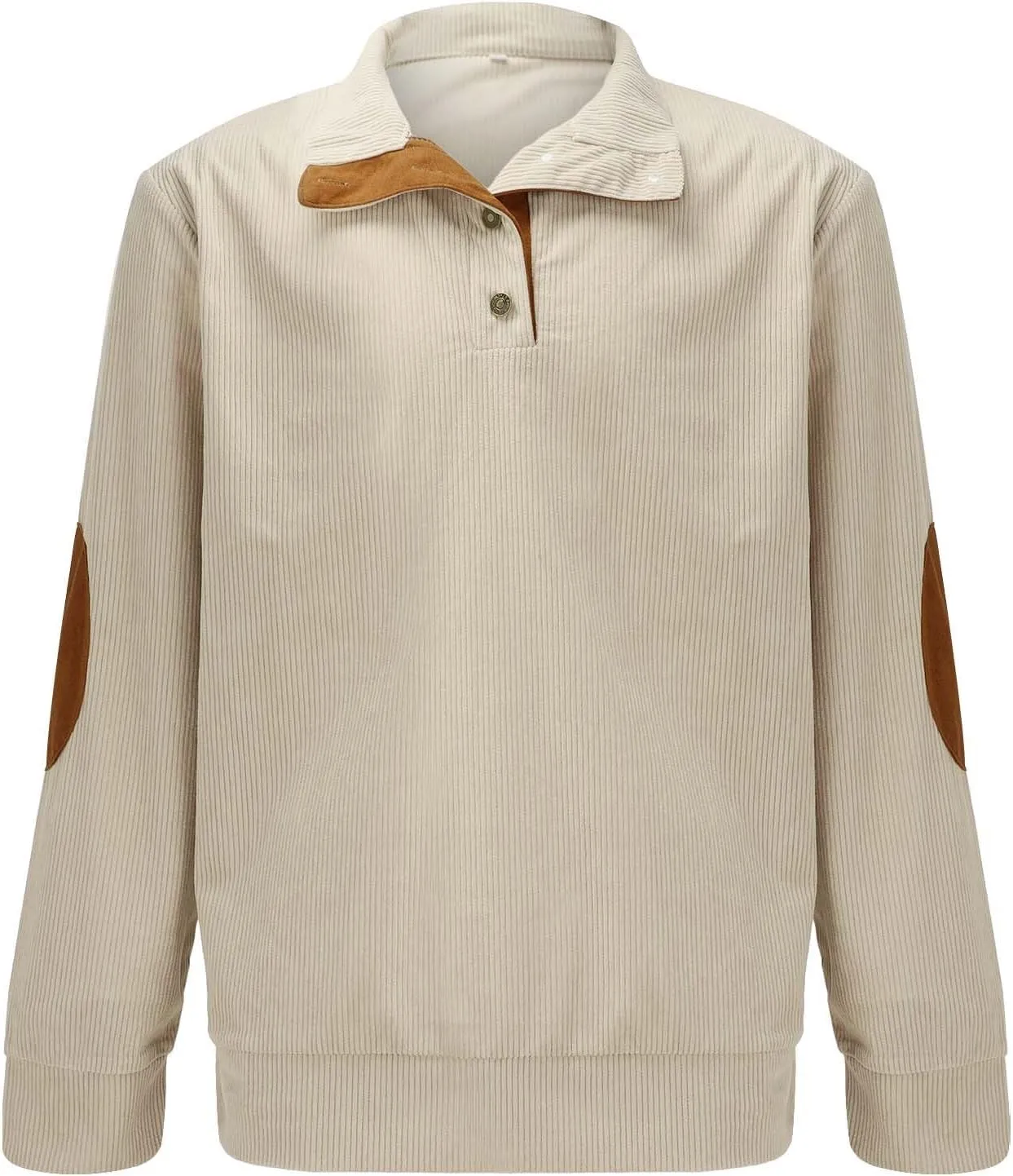 Mens T Shirts Casual Simple Solid Color Velvet Button Long Sleeve Top Shirt Quick Dry Polyester Tshirts Mens Long