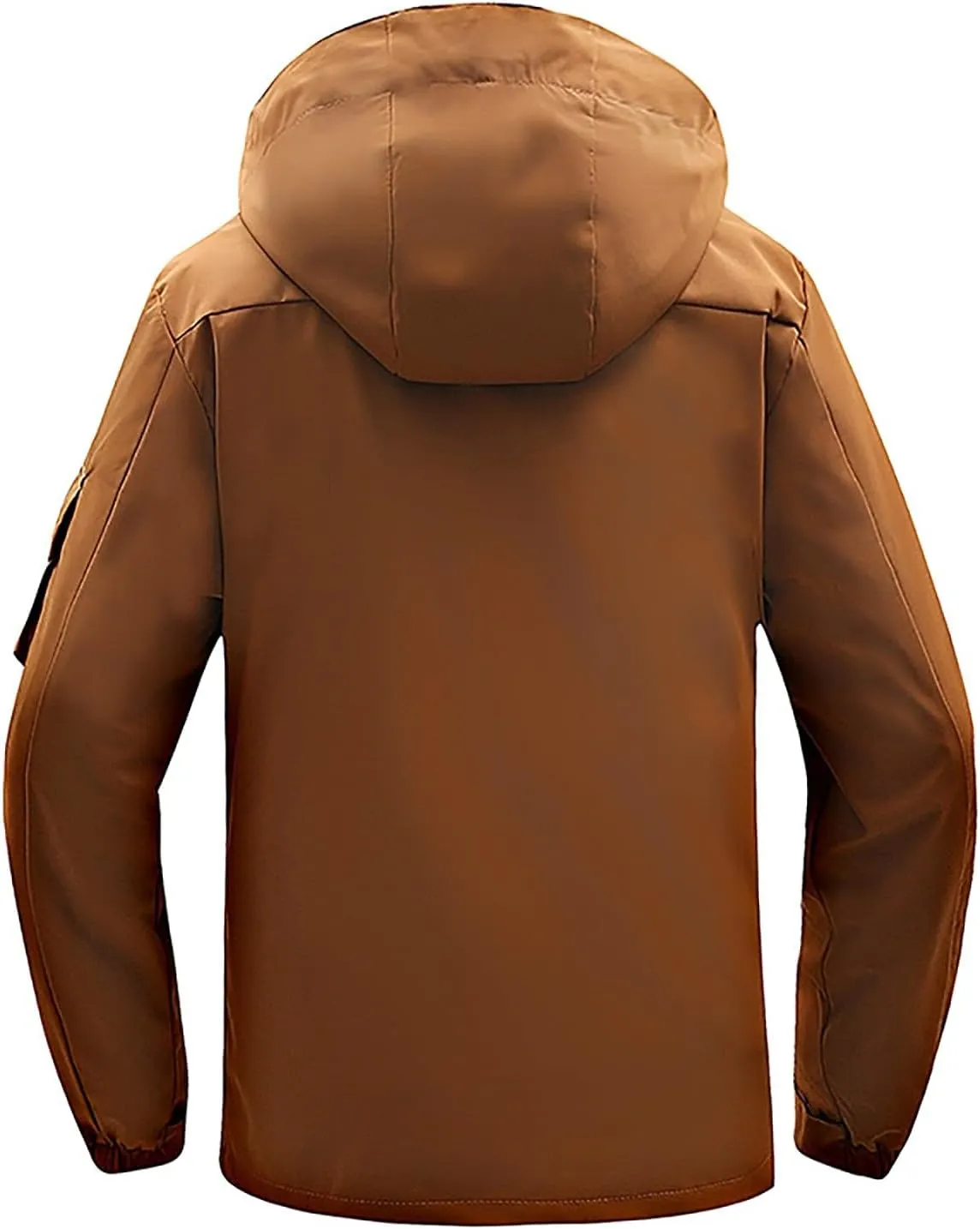 Mens Windbreaker Jackets Lightweight Rain Jacket Men Waterproof Winter Outdoor Coat for Men with Detachable Lining S-5XL