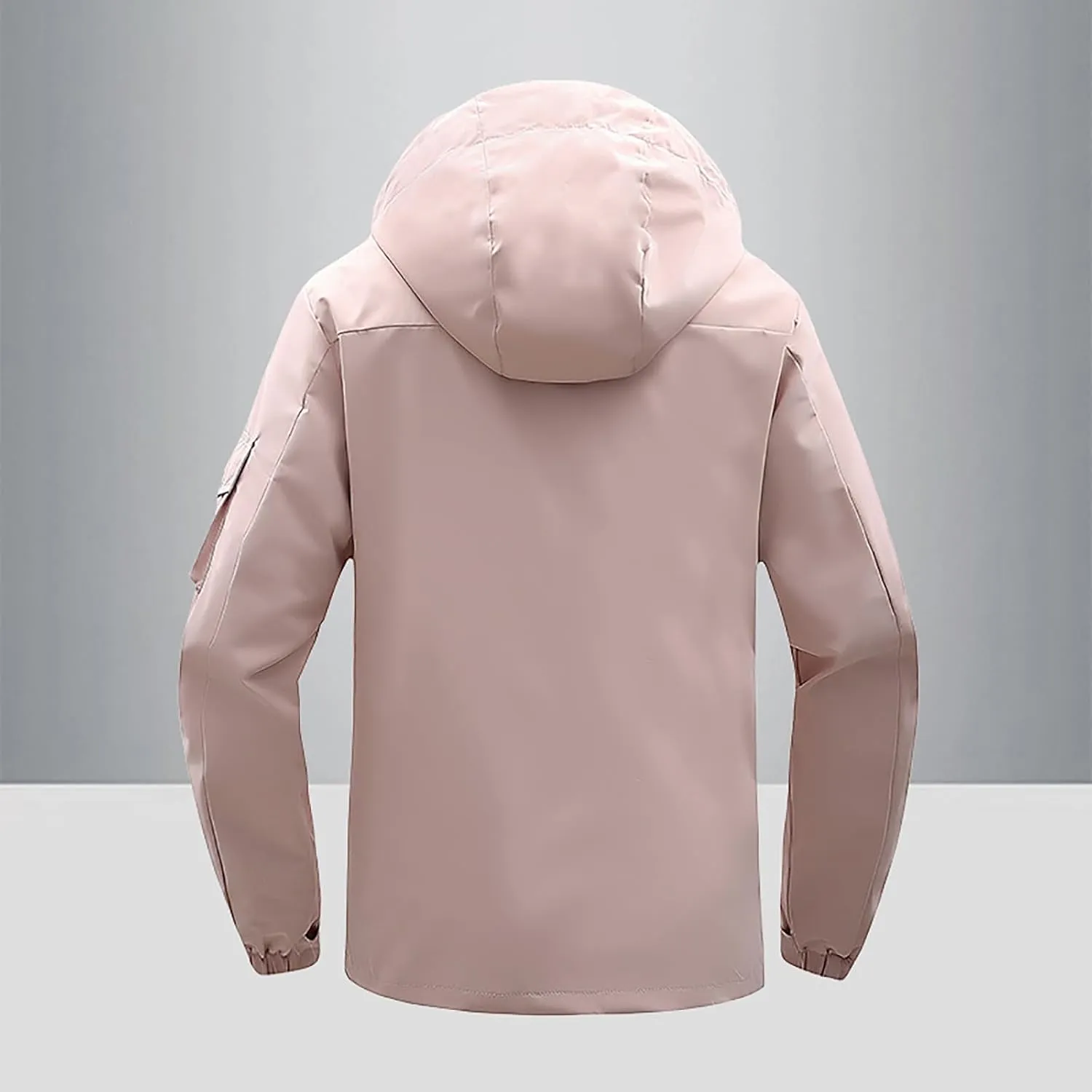 Mens Windbreaker Jackets Lightweight Rain Jacket Men Waterproof Winter Outdoor Coat for Men with Detachable Lining S-5XL