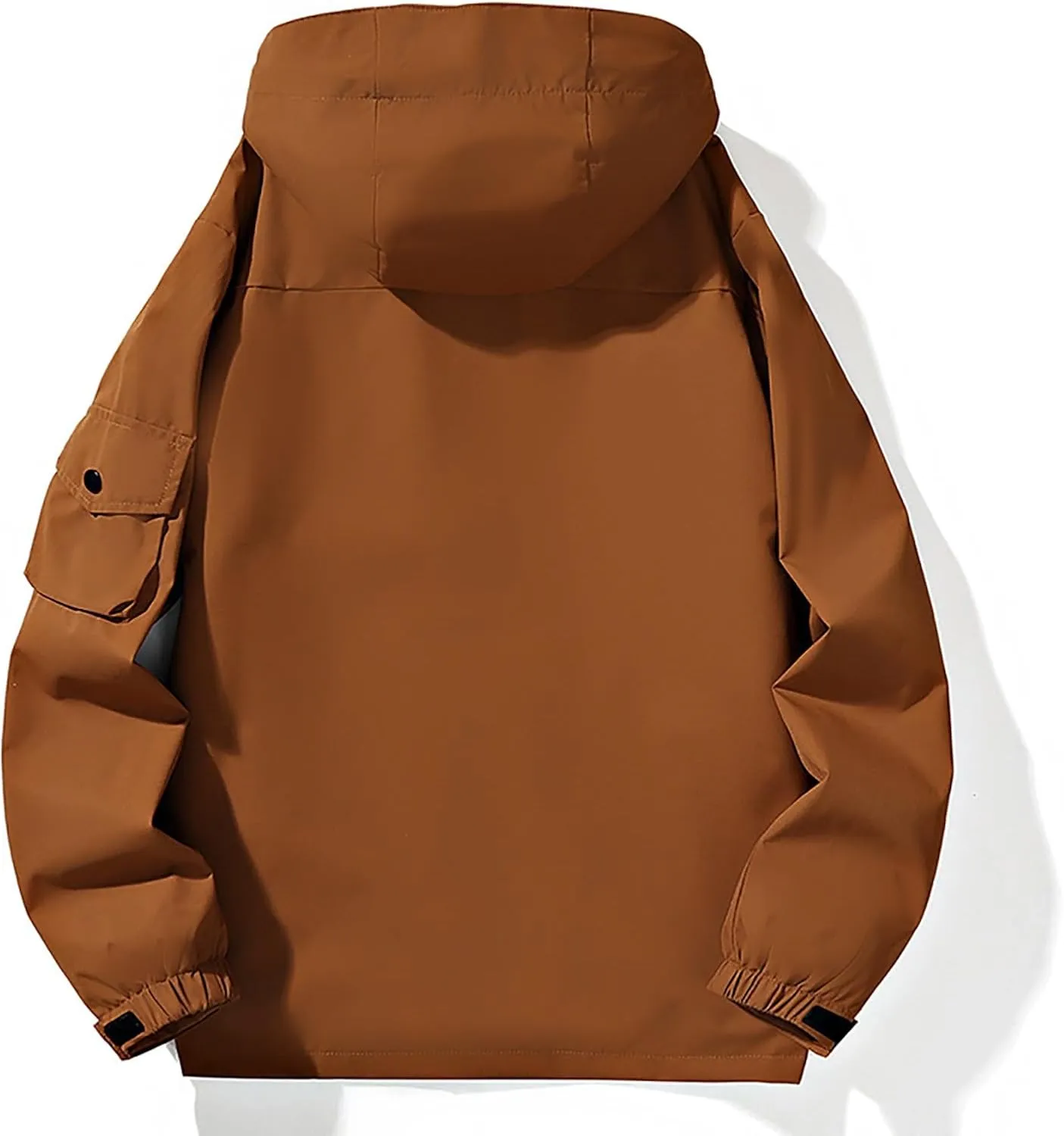 Mens Windbreaker Jackets Lightweight Rain Jacket Men Waterproof Winter Outdoor Coat for Men with Detachable Lining S-5XL