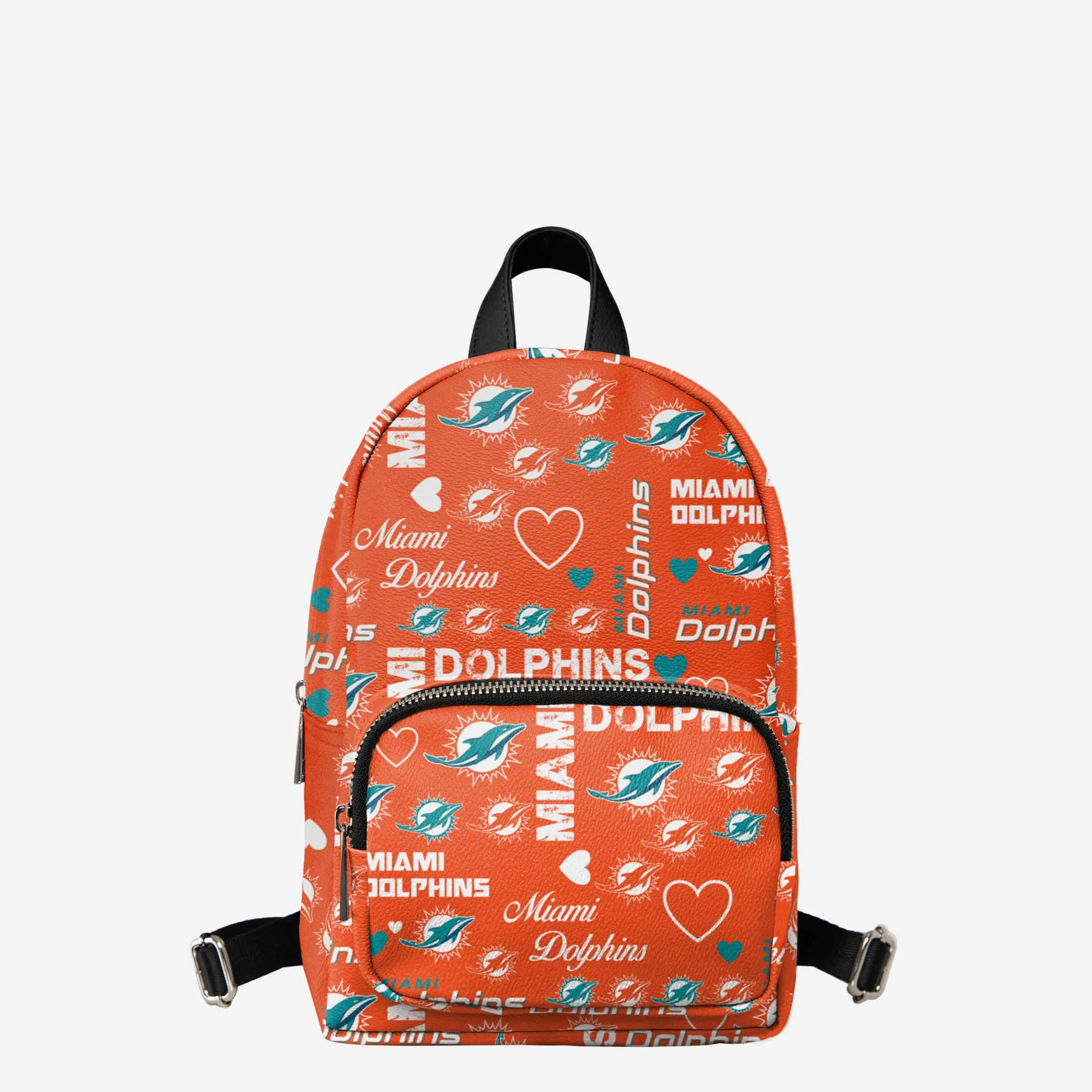 Miami Dolphins Logo Love Mini Backpack