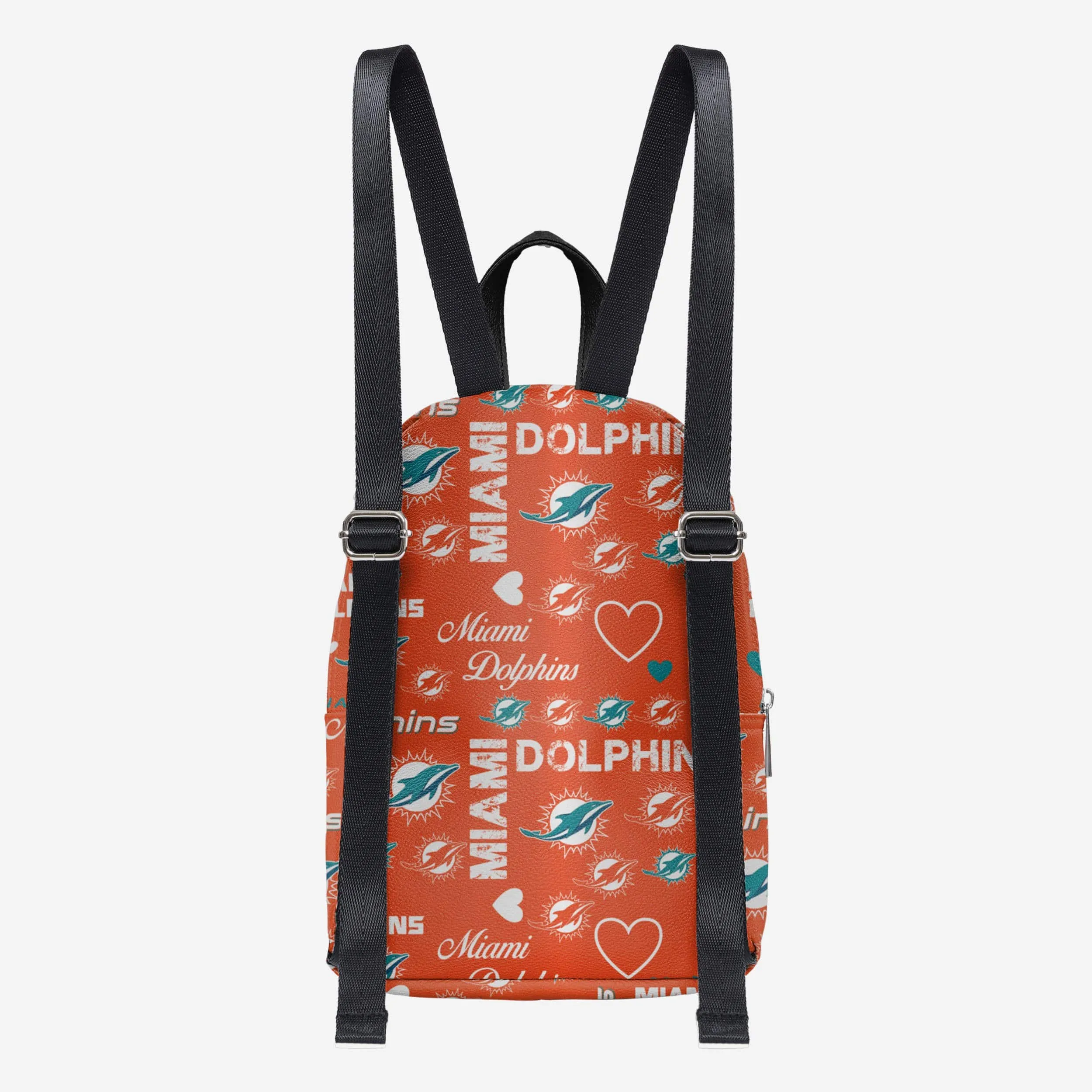 Miami Dolphins Logo Love Mini Backpack