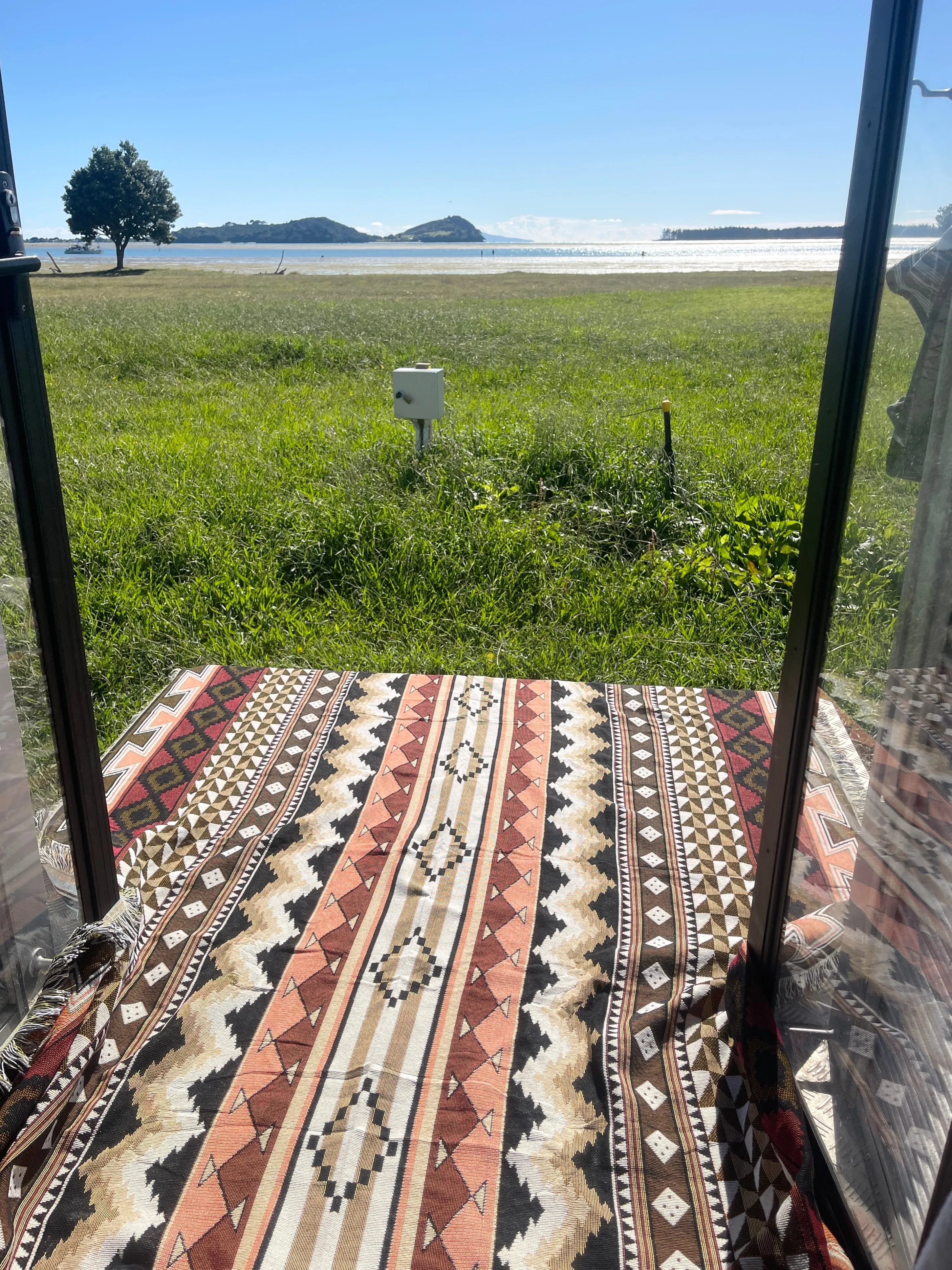 MONTAÑA - Large Blanket 160 x 220 | Boho Throw Rug