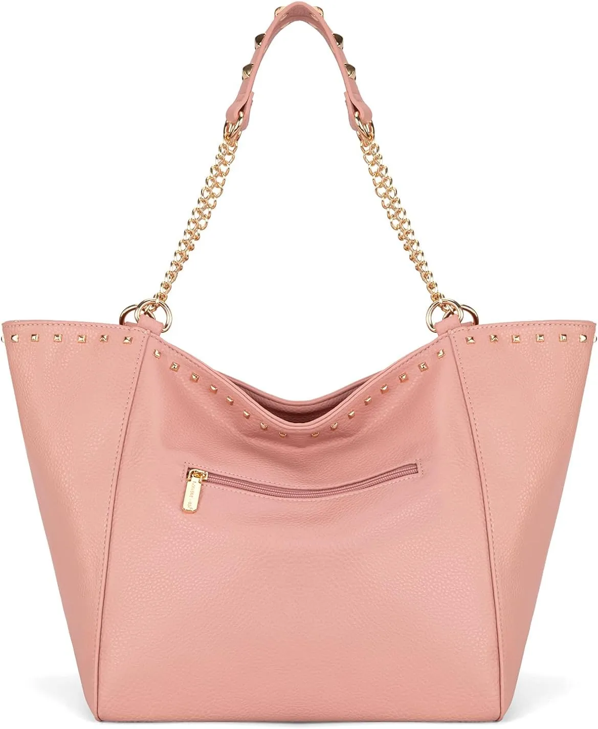 Montana West Large Tote Bag for Women Oversized Shoulder Purses with Chain Handbags