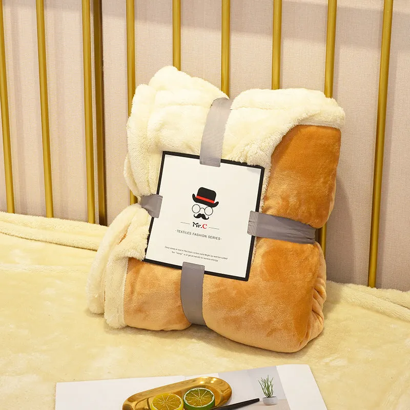 Mr. C Super Soft Plush Plaid Sofa Throw