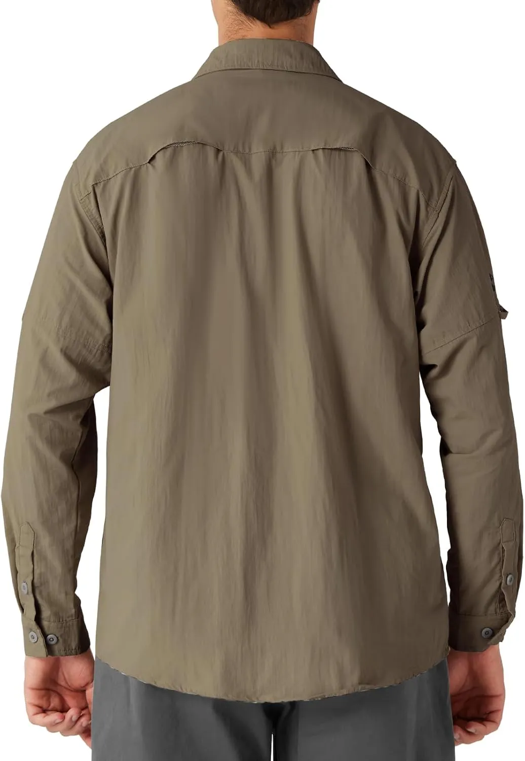NAVISKIN Men's Sun Protection Fishing Shirts UPF 50  Long Sleeve Sun Shirts for Men PFG Hiking Travel Camping