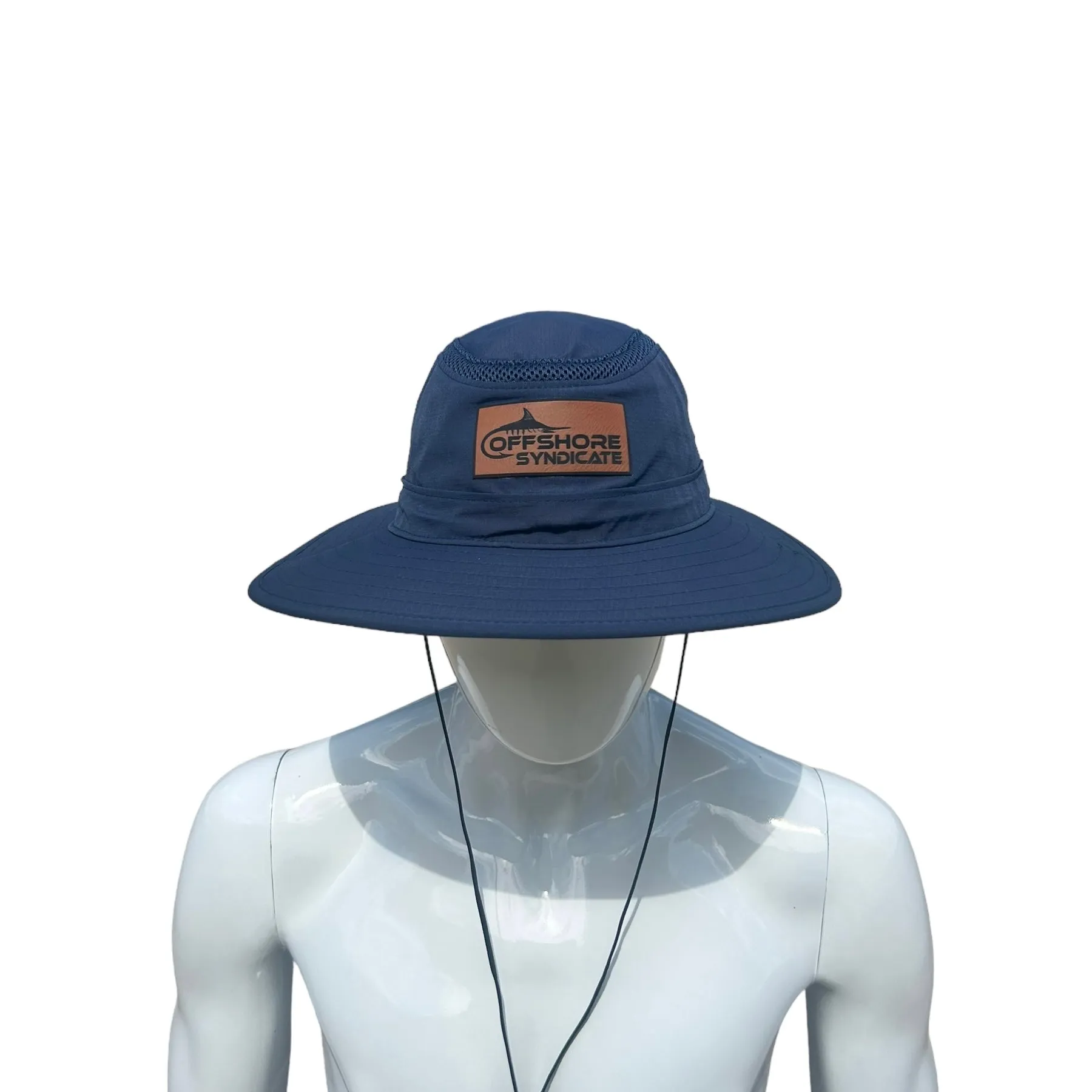 Navy bucket hat
