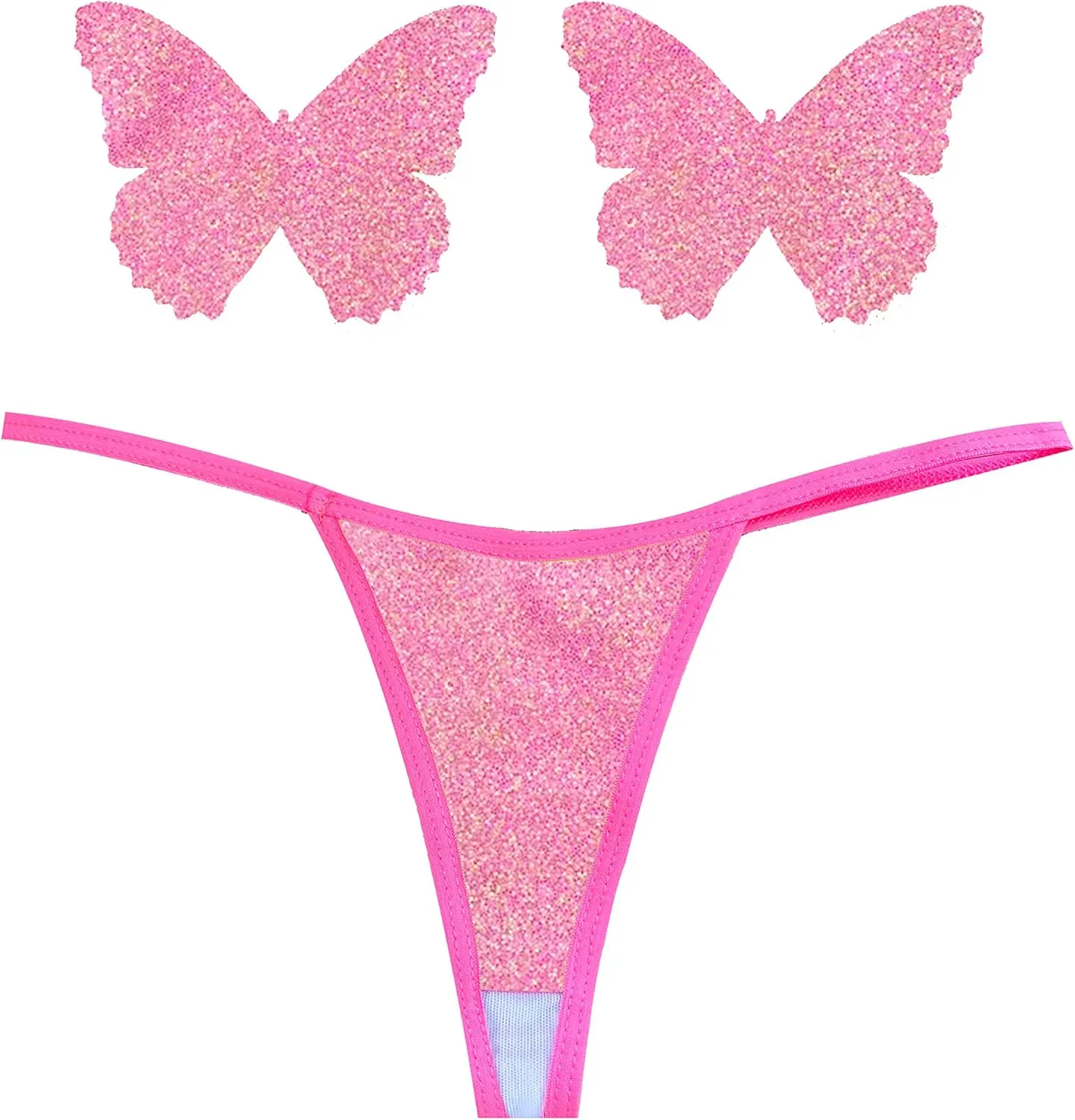 Neva Nude Naughty Knix G String with Matching Nipztix Pasties
