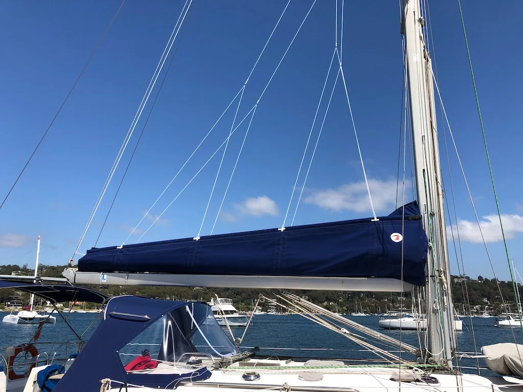 New Lazy Jack Boom Bag in Ocean Blue