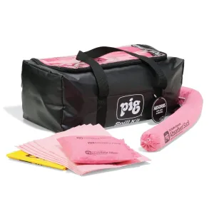 New Pig Hazmat Spill Kit in a Clear-Top Duffel Bag, Absorbs Hazardous Materials, 8-Gallon Absorbency, Portable Bag, KIT389