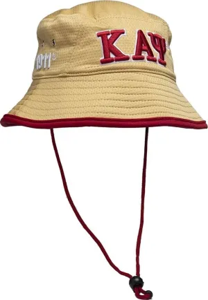 Novelty Khaki Bucket Hat