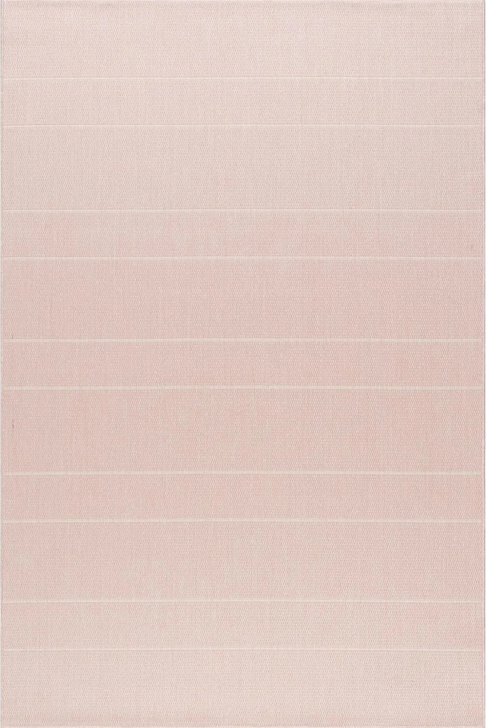 nuLOOM 4' x 6' Outdoor Performance Area Rug, Oeko-TEX Certified, Weather Resistant, High Traffic, Patio, Balcony, Outside, Alaina Light Pink