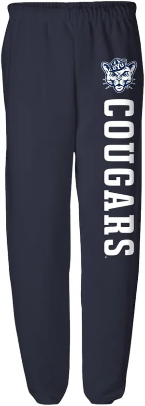 Official Collegiate NCAA Jogger Sweatpants Unisex for Men & Women School Color Collection