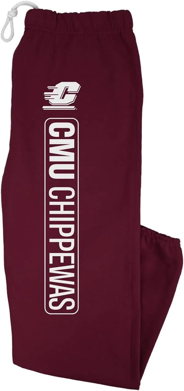 Official Collegiate NCAA Jogger Sweatpants Unisex for Men & Women School Color Collection